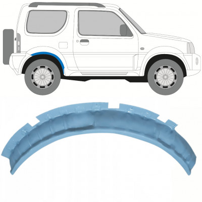 Aizmugurējā riteņa arka priekš Suzuki Jimny 1998-2018 / Labā 10230