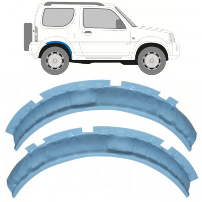 Aizmugurējā riteņa arka priekš Suzuki Jimny 1998-2018 / Kreisais+Labais / Komplekts 10232