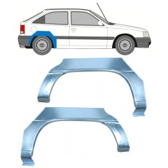Aizmugurējā arka priekš Opel Kadett E Astra 1984-1993 / Kreisais+Labais / Komplekts 9726