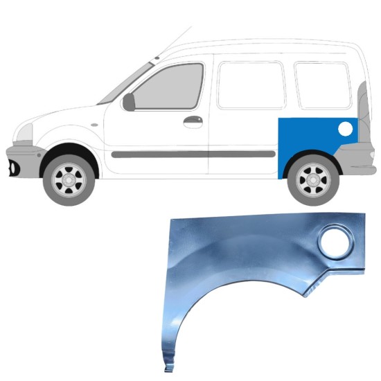 Aizmugurējā arka priekš Renault Kangoo 1997-2008 / Kreisā 9127