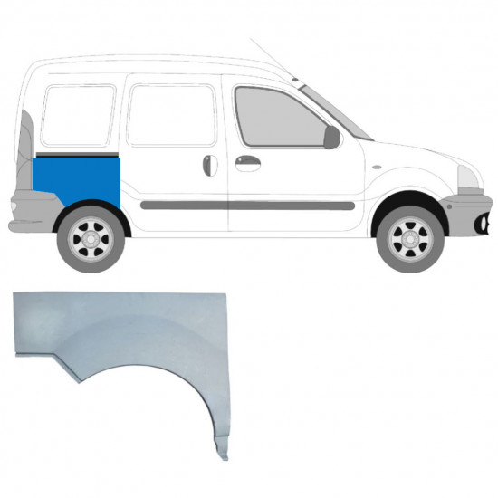 Aizmugurējā arka priekš Renault Kangoo 1997-2008 / Labā 9126