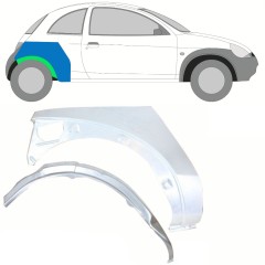 Aizmugurējā arka iekšējā un ārējā daļa priekš Ford KA 1996-2008 / Labā / Komplekts 10775