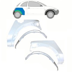 Aizmugurējā arka iekšējā un ārējā daļa priekš Ford KA 1996-2008 / Komplekts 10777