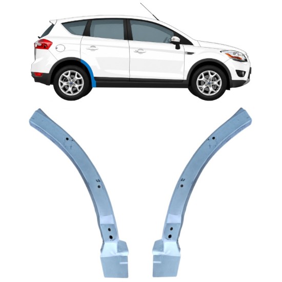 Aizmugurējā arka priekšējā daļa priekš Ford Kuga 2008-2013 / Kreisais+Labais / Komplekts 16936