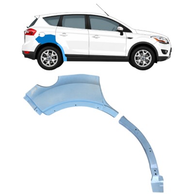 Aizmugurējā arka priekš Ford Kuga 2008-2013 / Labā / Komplekts 17082