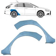Aizmugurējā arka priekš Mitsubishi Lancer 2007-2017 / Kreisais+Labais / Komplekts 10078