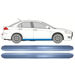 Slieksnis priekš Mitsubishi Lancer 2007-2017 / Kreisais = Labais (simetrisks) / Komplekts 10489