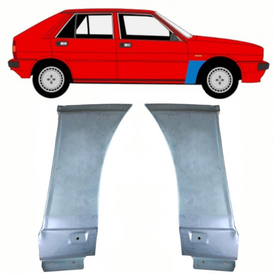 Priekšējā spārna daļa priekš Lancia Delta 1979-1993 / Kreisais+Labais / Komplekts 10070