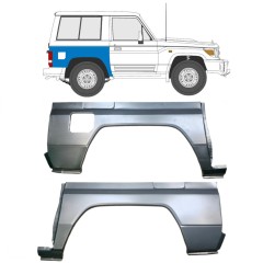 Aizmugurējā arka priekš Toyota Land Cruiser J70 1984- / Kreisais+Labais / Komplekts 9514