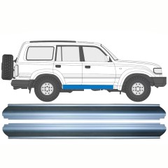 Slieksnis priekš Toyota Land Cruiser J80 1990-1996 / Kreisais = Labais (simetrisks) / Komplekts 10242
