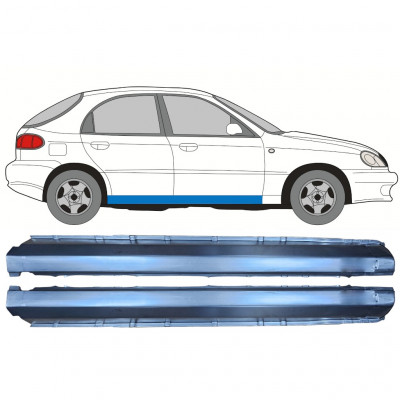 Slieksnis priekš Daewoo Lanos 1997-2008 / Kreisais+Labais / Komplekts 9765