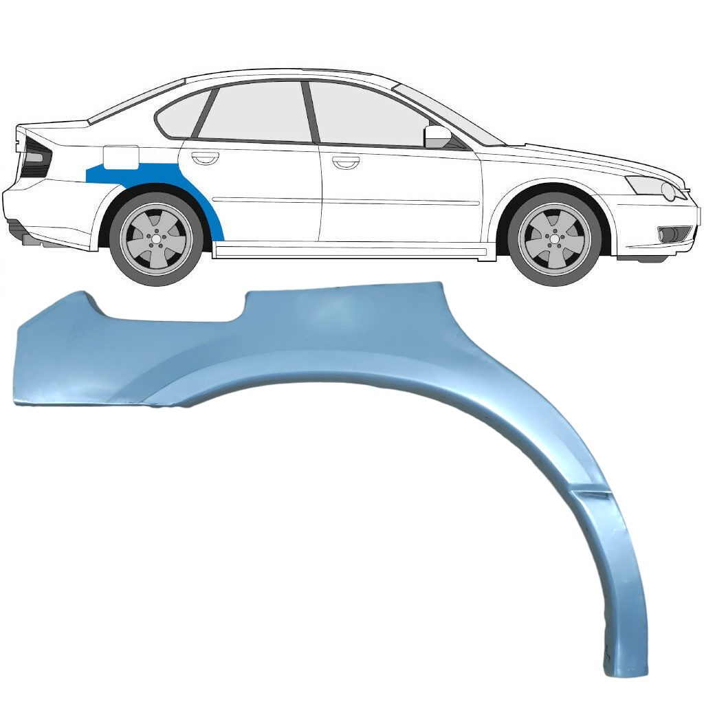 Aizmugurējā Arka Priekš Subaru Legacy 1998-2004 / Labā 5612