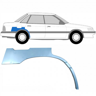 Aizmugurējā arka priekš Subaru Legacy 1989-1994 / Labā 5138