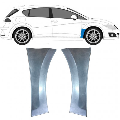 Priekšējā spārna daļa priekš Seat Leon 2005-2012 / Kreisais+Labais 9606