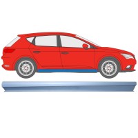 Sliekšņa apakšējā daļa priekš Seat Leon 2012-2020 / Labā 16982