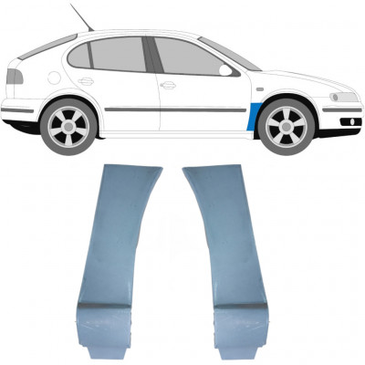 Priekšējā spārna daļa priekš Seat Leon 1999-2004 / Kreisais+Labais / Komplekts 10593