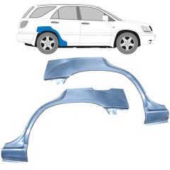 Aizmugurējā arka priekš Lexus RX 1998-2003 / Kreisais+Labais / Komplekts 9947