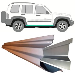 Iekšējais un ārējais slieksnis priekš Jeep Liberty 2001-2008 / Kreisais = Labais (simetrisks) / Komplekts 11494