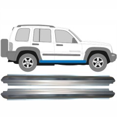 Slieksnis priekš Jeep Liberty 2001-2008 / Kreisais+Labais / Komplekts 11328