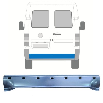 Aizmugurējā daļa priekš Volkswagen LT 1996-2005 16600