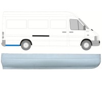 Aizmugurējā arka apakšējā daļa priekš Volkswagen LT 1996-2005 / Labā 13832