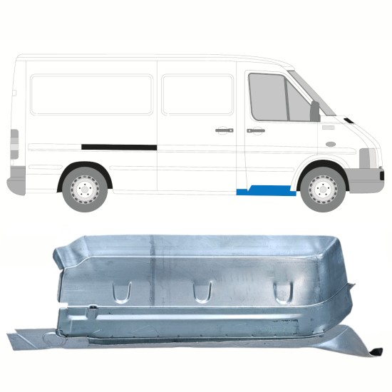 Priekšējo kāpņu daļa ar slieksni priekš Volkswagen LT 1996-2005 / Labā 16565