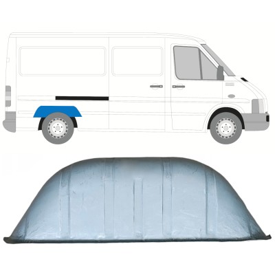 Aizmugurējā riteņa iekšējā arka priekš Volkswagen LT 1996-2005 / Kreisais = Labais (simetrisks) 13666