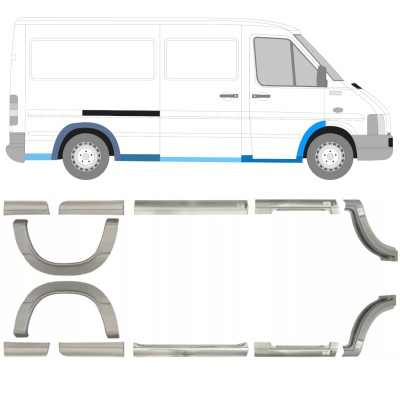 Remontdaļu komplekts priekš Volkswagen LT 1996-2005 / Kreisais+Labais / 14388