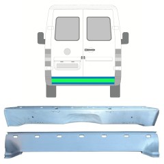 Aizmugurējā daļa priekš Volkswagen LT 1996-2005 / Komplekts 14274