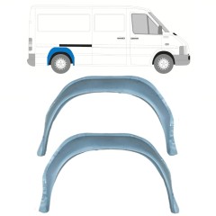 Aizmugurējā riteņa iekšējā arka priekš Volkswagen LT 1996-2005 / Kreisais = Labais (simetrisks) / Komplekts 14177