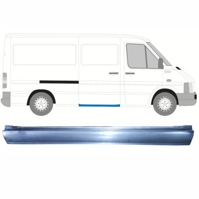 Bīdāmo durvju slieksnis priekš Volkswagen LT 1996-2005 / Kreisais = Labais (simetrisks) 16607