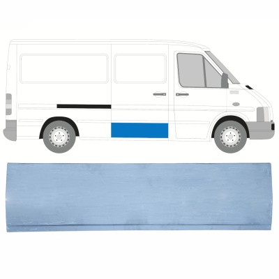 Bīdāmo durvju ārējā daļa priekš Volkswagen LT 1996-2005 / Kreisā 16597