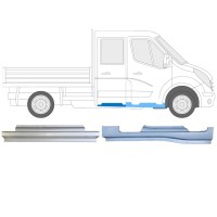 Remontdaļu komplekts priekš Renault Master 2010- / Labā / Dubultā kabīne / 14911