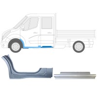 Remontdaļu komplekts priekš Renault Master 2010- / Kreisā / Dubultā kabīne / 14914