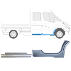Remontdaļu komplekts priekš Renault Master 2010- / Labā / 14913