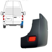 Aizmugurējā bufera stūris ar atstarotāja lukturi priekš Nissan NV400 2010- / Labā 17252