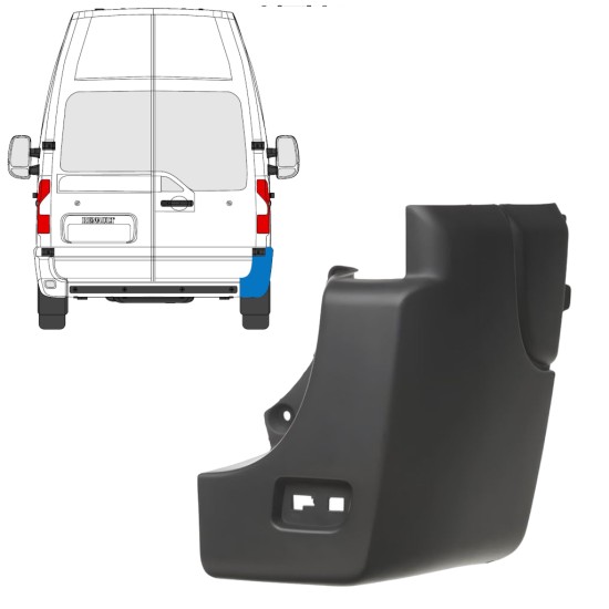 Aizmugurējā bufera stūris priekš Renault Master 2010-2024 / Labā 17237