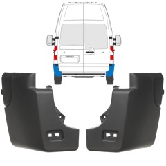 Aizmugurējā bufera stūris priekš Renault Master 2010-2024 / Kreisais+Labais / Komplekts 17238