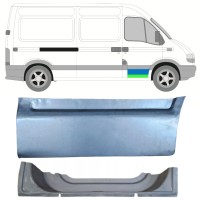 Priekšpuse durvju iekšējais un ārējais panelis priekš Nissan Interstar 2002-2010 / Labā 16879