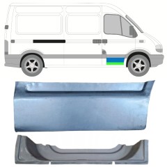 Priekšpuse durvju iekšējais un ārējais panelis priekš Opel Movano 1998-2010 / Labā 16878