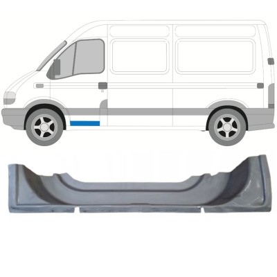 Priekšpuse durvju iekšējais panelis priekš Renault Master 1998-2010 / Kreisā 16862
