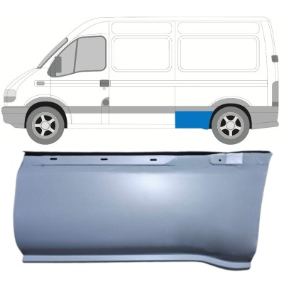 Aizmugurējā arka priekš Nissan Interstar 2002-2010 / Kreisā 16906
