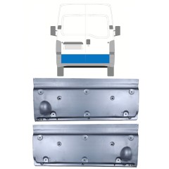Aizmugurējo durvju panelis priekš Renault Master 1998-2010 / Kreisais+Labais / Komplekts 11411