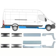Remontdaļu komplekts priekš Renault Master 2010- / Kreisais+Labais / 10065