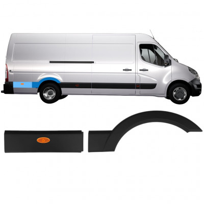 Sānu josla priekš Renault Master 2010- / Labā / Komplekts 10922