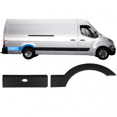 Sānu josla priekš Renault Master 2010- / Labā / Komplekts 10920