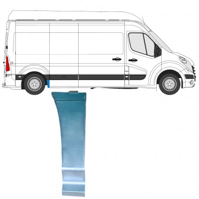 Aizmugurējā arka priekšējā daļa priekš Renault Master 2010- / Labā 12846
