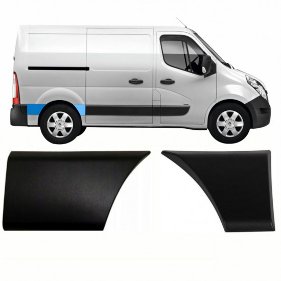 Sānu joslu komplekts priekš Renault Master Opel Movano Nv 400 2010- / SWB / Labā /  8711