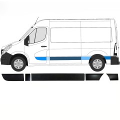 Sānu joslu komplekts priekš Renault Master 2010- / Kreisā / 8580