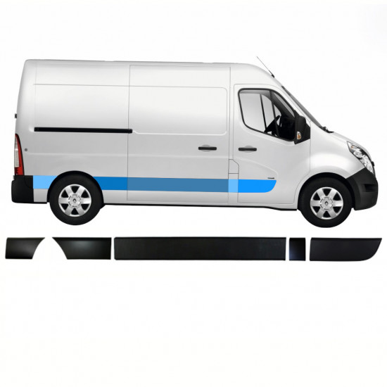 Sānu joslu komplekts priekš Renault Master Opel Movano Nv 400 2010- / Labā /  8579